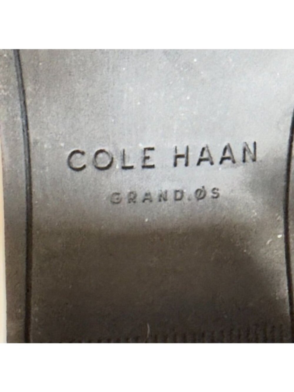 COLE HAAN Women's Leather Ankle Boots Black Side Buckles Size 8.5 - Picture 10 of 12